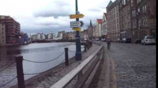 Edinburgh by Bike Leith and Ocean Terminal Edimburgo Escócia [upl. by Yahsal220]