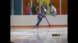 Winter Olympic Games Calgary 1988  5 km McNicoll  Song [upl. by Aredna]