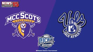 NJCAA Midwest District Tournament Game 1 McHenry County vs John A Logan [upl. by Adham]