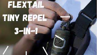 Flextail Tiny Repel 3in1 Mosquito Repellent  Camping Lantern  Power Bank  15 off link [upl. by Meggie]