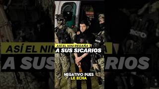 ASÍ EL “NINI” JEFE DE SEGURIDAD DE LOS CHAPITOS REGAÑA A SICARI0S🇲🇽☠️shorts mexico narcos [upl. by Philippa]