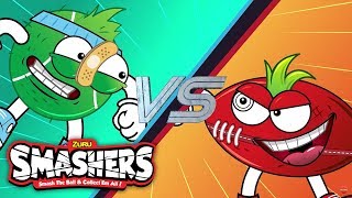 SMASHERS  Ace Vs Tackle  Series 1 Episode 5  Cartoons for Children [upl. by Winston]