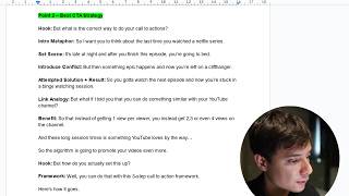 The YouTube Script Writing Method That Got Me 83000 Views [upl. by Farand]