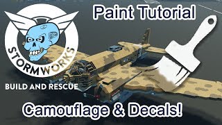 Stormworks  Camouflage amp Decals Tutorial [upl. by Mel]