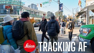 Tracking Af With The Leica Q2  Keep Your Street Photography Going [upl. by Erickson149]