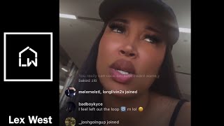 Alisha DISSES Deshae Frost for going Crazy at Miami Spring Break Deshae Frost Responds [upl. by Eeima]