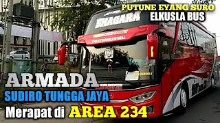 BUS BANTER SUDIRO TUNGGA JAYA  HUNTING LIBUR HUT RI KE 75 [upl. by Eromle]