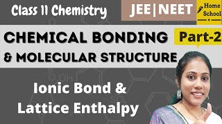 Chemical bonding  class 11 chapter 4  ionic bond and lattice enthalpy  part 2 [upl. by Hanikas909]