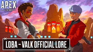 NEW Loba Valkyrie Official Lore  Apex Legends [upl. by Namwen495]