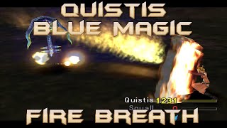 Final Fantasy VIII Quistis Trepe  Blue Magic Spells  Fire Breath [upl. by Ecinert154]