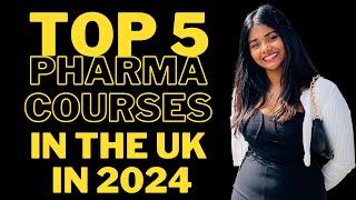 Top 5 Pharma courses in the UK in 2023 and 2024 What after BPharm MPharm and Pharm D  💯💁🏻‍♀️ [upl. by Issiah]