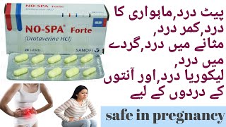 no spa forte tablet uses in urduno spa forte tablet uses in pregnancy in urdudrotaverine 40 mg [upl. by Htebzile138]