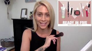 Arbonne 5 Minute Makeup Face Tutorial [upl. by Brockie633]