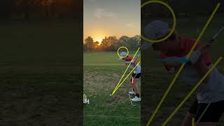 Quinten SWING ANALYSIS 7 Handicap 14 Years Old Lesson 3 [upl. by Yenar969]