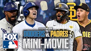 Dodgers vs Padres MINIMOVIE of 2024 NLDS  MLB on FOX 🎥 [upl. by Kathi]