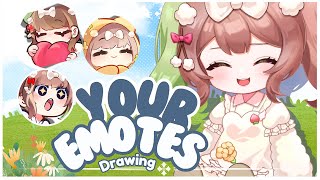 Drawing MEMBERSHIP EMOTE Rewards [upl. by Niad547]