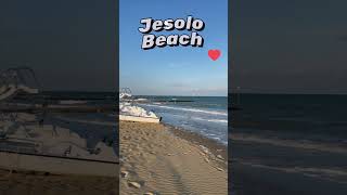 Jesolo Beach Italien 🇮🇹 Sonne Strand und Sand was will man mehr 😀 [upl. by Toogood165]