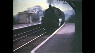 Shillingston to Blandford Railway in the1960s Part 1 [upl. by Aserehtairam]