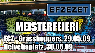 FCZ  GCZ Meisterfeier Stadion amp Helvetiaplatz [upl. by Halivah803]