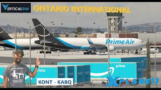 VerticalSim ONTARIO INT  KONT  KABQ  B767F  Vatsim [upl. by Pascoe]