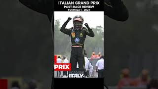 2024 Italian GP Race Report Highlights Analysis and Results [upl. by Laith382]