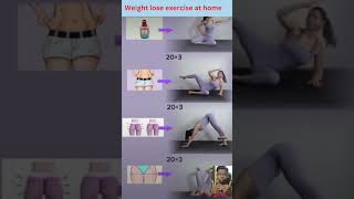 🏋️‍♀️ Easy Weight Loss Exercises at Home 🏠  FitnessJourney HomeWorkout LoseWeightFast shorts [upl. by Frederico325]