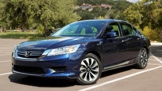 2014 Honda Accord Hybrid Review [upl. by Blondy]