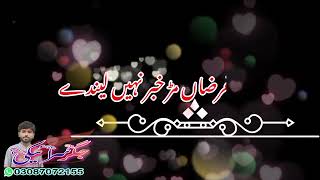 sad status  saraiki poetry  poetrdy  green screen [upl. by Sera]