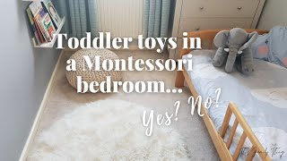 Montessori Toddler Bedroom Tour  My Dos and Donts  Toddler Toys In The Bedroom [upl. by Sabec]