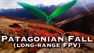 Fall into Patagonia  long range FPV [upl. by Ahseihs75]