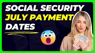 Social Security Checks July 2024 Payment Schedule Dates Update [upl. by Chelton]