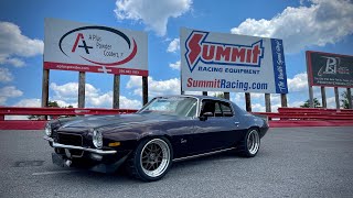 1972 Camaro Runs Summit Racing Autocross Week 2022 [upl. by Navert]