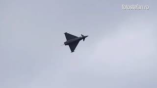 Eurofighter Typhoon Bucharest Airshow 2022 [upl. by Berghoff]