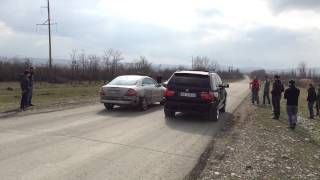 CLK500 AMG VS X5 46is [upl. by Denoting]