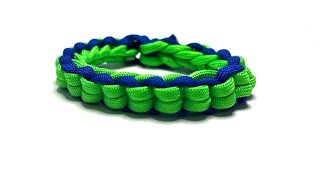 StepbyStep Weave a Beautiful Paracord Bracelet  paracordknots knot [upl. by Enihpled432]