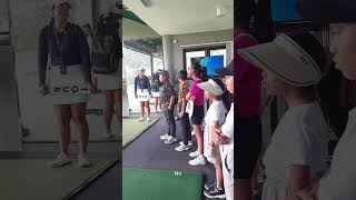 PCGC golf clinic with coach John at LGA Royale Jakarta Golf Club [upl. by Hein886]