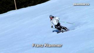 Franz Klammer ski technique [upl. by Ahtar982]