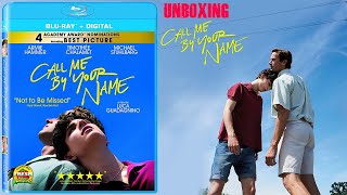 Call Me by Your Name 2017 Blu Ray Review and Unboxing Timothée Chalamet [upl. by Maxie]