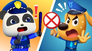 Who is the Loser  Hero Kiki and Sheriff Labrador  Lets Find Out  Police  Babybus [upl. by Anileme]