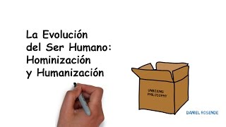 La Evolución del Ser Humano Hominización y Humanización [upl. by Eduard]