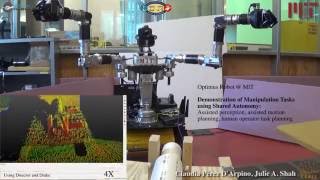 Manipulation Tasks Using Shared Autonomy Optimus Robot  MIT [upl. by Naus]