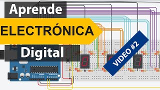 Aprenda ELECTRÓNICA Digital con ARDUINO Parte 2 [upl. by Ahsemik]