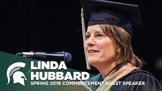 Spring 2019 Broad Commencement Guest Speaker Linda Hubbard [upl. by Patrich]