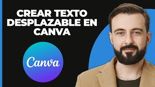 Cómo Crear Texto Desplazable en Canva [upl. by Evot]