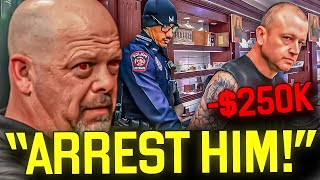 SHOP INVADING SCAMMERS on Pawn Stars BIG FIGHTS [upl. by Aridni]