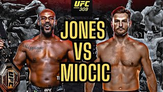 JON JONES vs STIPE MIOCIC  UFC 309 [upl. by Novanod]