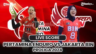 🔴LIVE PROLIGA JAKARTA PERTAMINA ENDURO VS JAKARTA BIN [upl. by Rollecnahc]