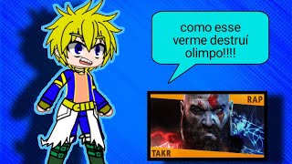 deuses e valkyrias reagindo ao rap do kratos takeru [upl. by Rema]