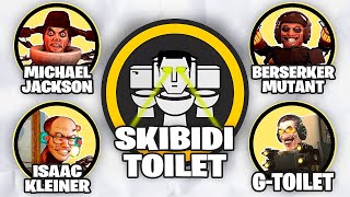 Every SKIBIDI TOILET character EXPLAINED in 10 Minutes [upl. by Hiltan]