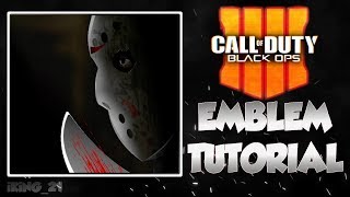 COD BO4 Emblem Tutorial Jason Voorhees [upl. by Pilihp548]